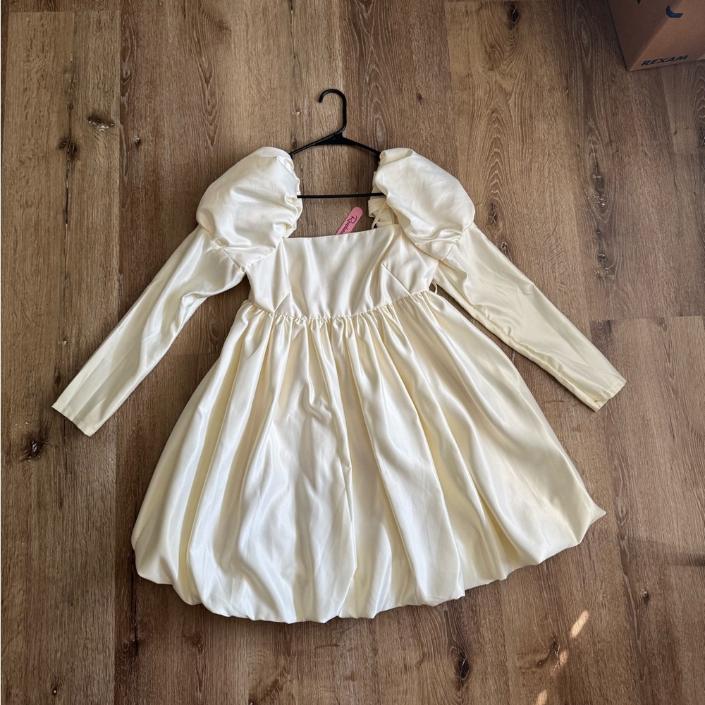 nwt bubble dress bridal